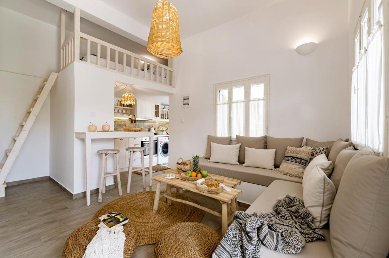 Menori Luxury Suite Panormos  Bagian luar foto