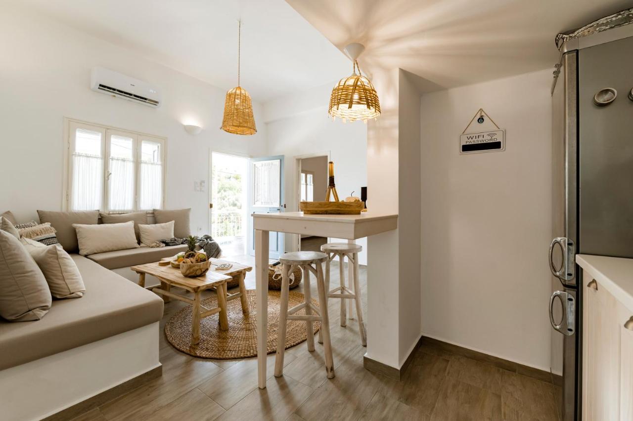 Menori Luxury Suite Panormos  Bagian luar foto