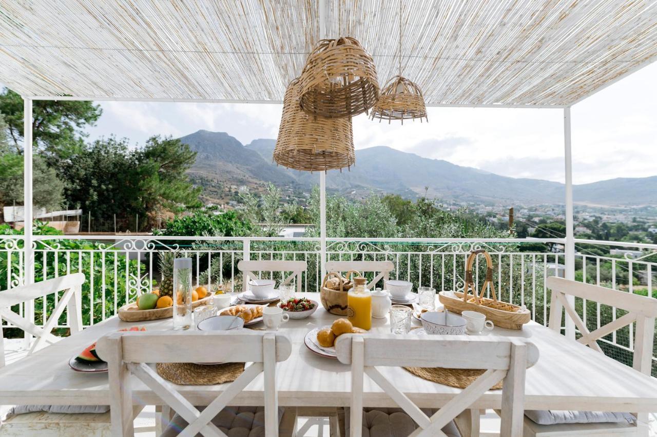 Menori Luxury Suite Panormos  Bagian luar foto