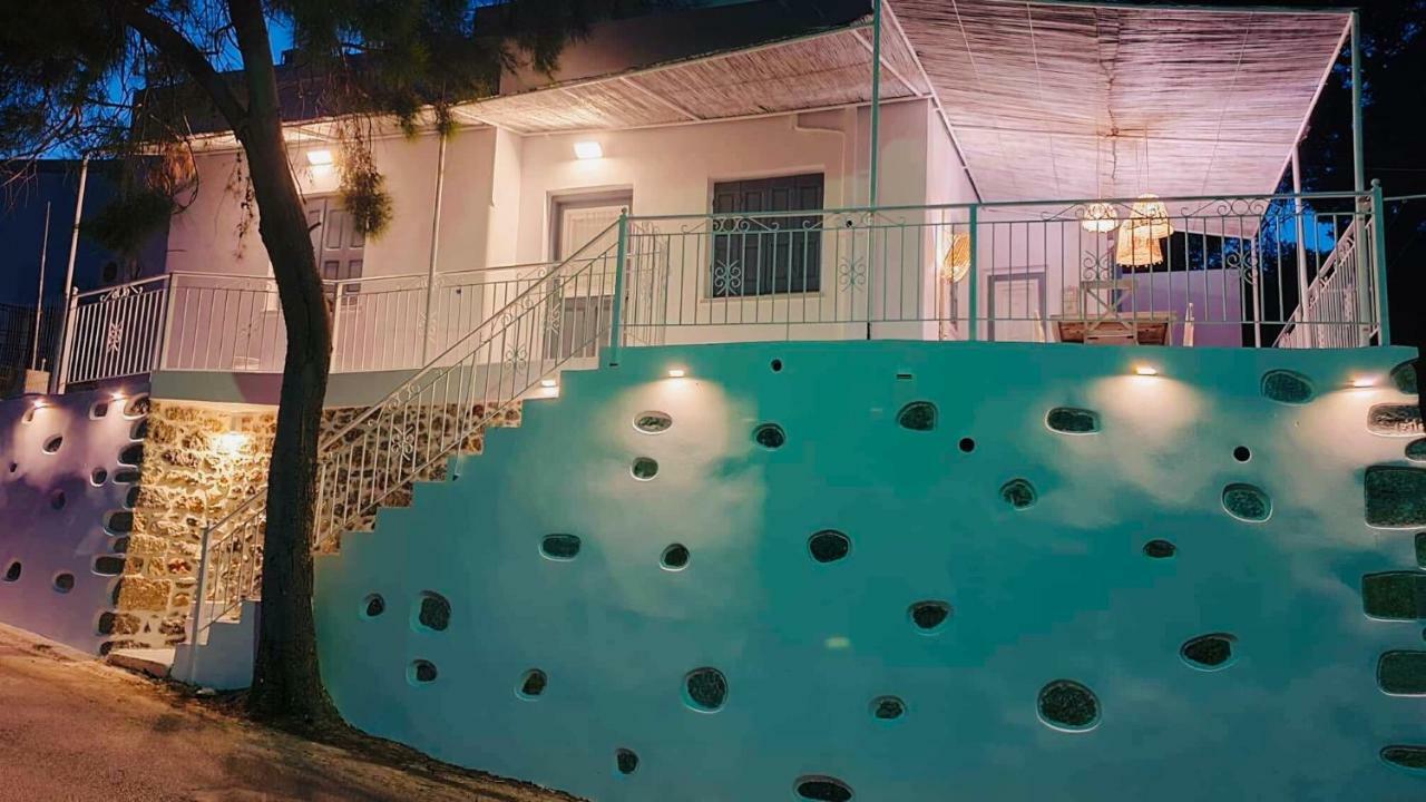 Menori Luxury Suite Panormos  Bagian luar foto